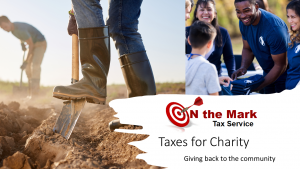 Taxes for Charity