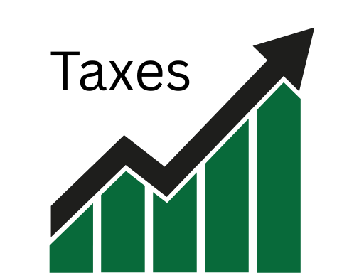 Taxes rising